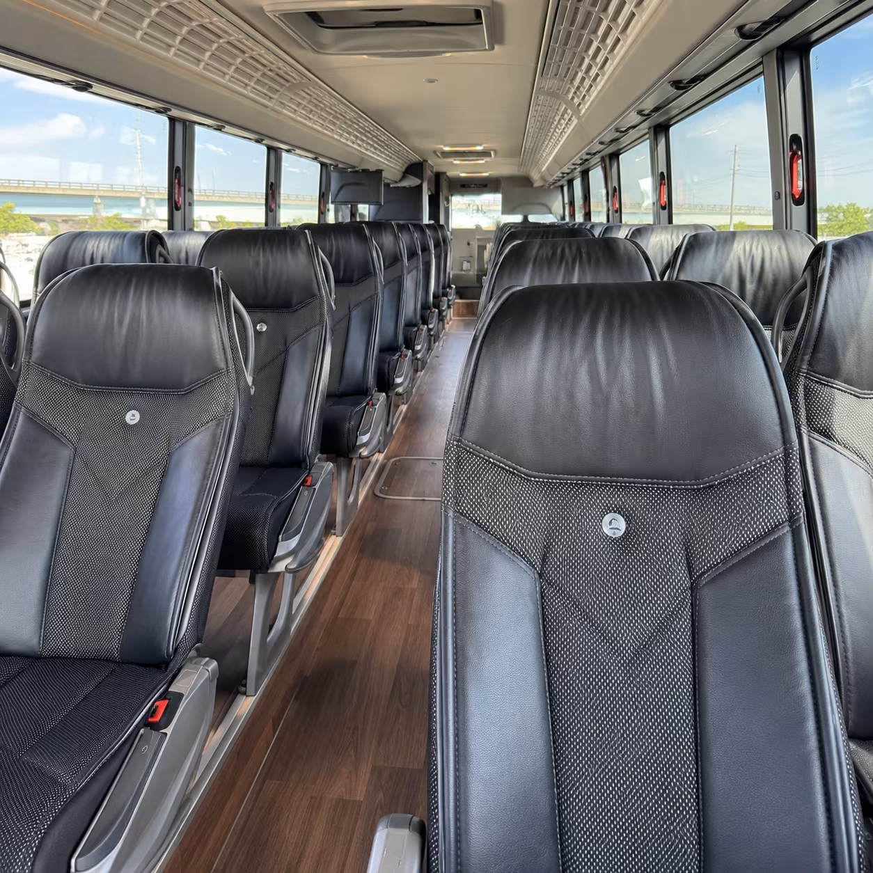 chino concert transportation onboard seating